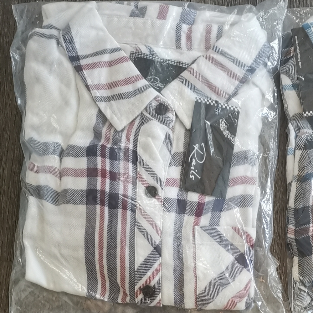 Rails Hunter Plaid Button-Down Top